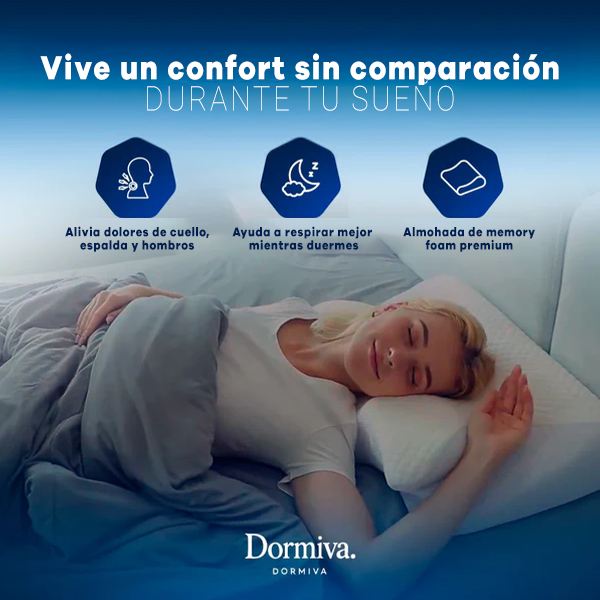 Almohada Cervical Ortopédica - Dormiva Aura™